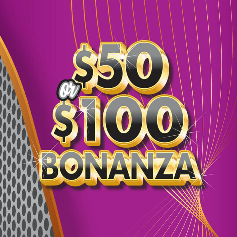 $50 or $100 Bonanza Game Tile