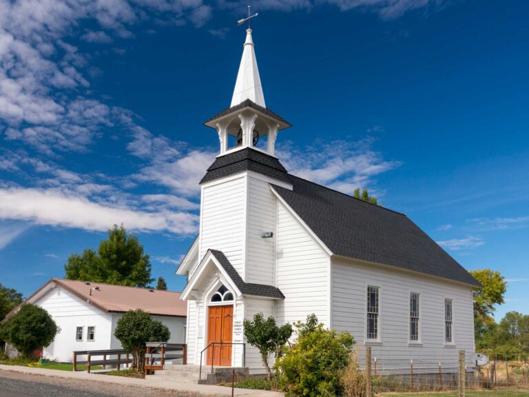 The community church in Paisley, Oregon